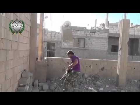 استهداف قناص قوات النظام من قبل لواء جند الرحمن في الصناعة في محافظة دير الزور