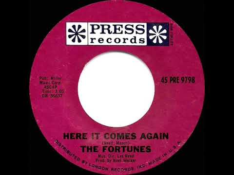 1965 HITS ARCHIVE: Here It Comes Again - Fortunes