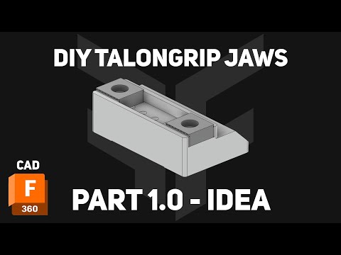 DIY TalonGrip Jaws for Garant Xtric 80S  - Part 1 (IDEA)