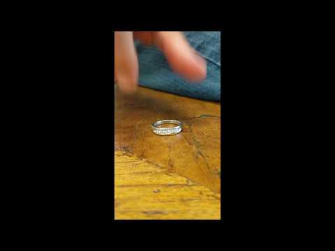 0.5 Ct. Wide Channel Set Men's Ring with Open End Design - TwoBirch - TB-GR-0024-WG-H