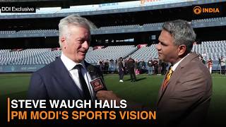 Steve Waugh Hails PM Modi's Sports Vision | India-Australia Sporting Ties Get Stronger