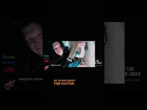 The Peavey Wolfgang that Eddie Van Halen gave to Jason Becker in 1996. #johnnybeanetv ￼