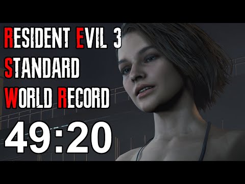 Resident Evil 3 Standard Speedrun Former World Record - 49:20