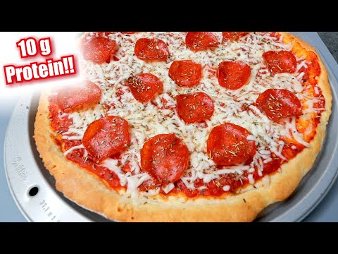 🍕2- INGREDIENT Cottage Cheese Pizza Crust🍕 HIGH PROTEIN! My NEW FAVORITE Pizza Crust!❤️WW Friendly💙