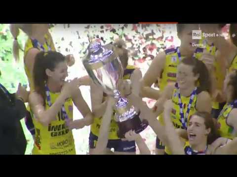 Italian Women's Volleyball Club Wins Championship Then Strips Down To Celebrate...Kind Of