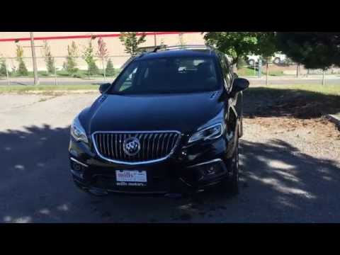 2016 Buick Envision AWD Premium II Heads Up Display Black Oshawa ON Stock #161582