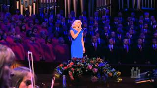 Katherine Jenkins and the Mormon Tabernacle Choir sing &quot;The Prayer&quot;