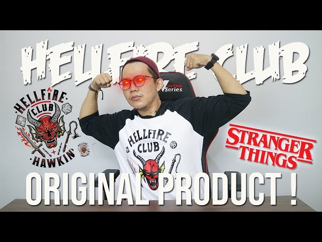 Vídeo relacionado con Stranger Things Hellfire Club Raglan Camiseta Baseball de Manga Corta, Blanco Negro, XXX-L