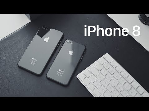 iPhone 8 vs iPhone 8 Plus vs iPhone 7 Unboxing - Space Gray vs Matte Black