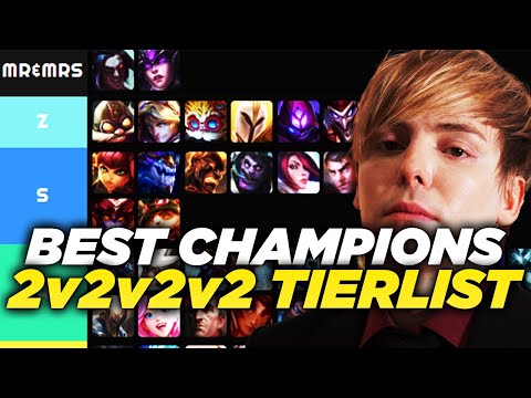 LS | The OFFICAL 2v2v2v2 TIERLIST w/ Elite500 *ALL CHAMPIONS*