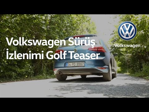 Volkswagen Sürüş İzlenimi - Golf - Teaser