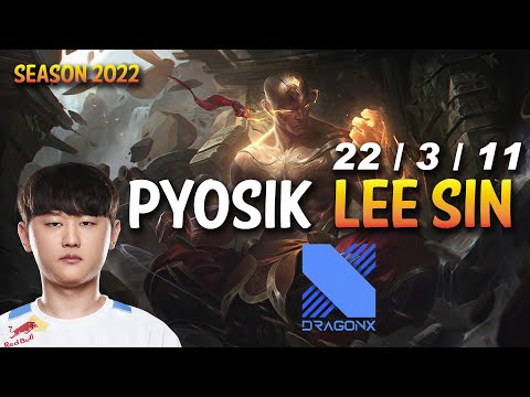 DRX Pyosik LEE SIN vs TALIYAH JUNGLE - KR Ranked