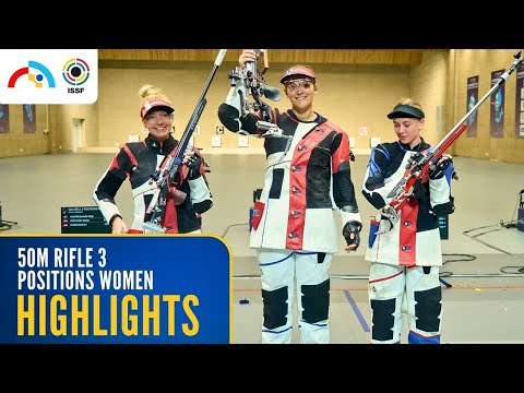 Highlights & Interviews | 50m Rifle 3 Positions Women Final - ISSF World Cup Rifle / Pistol Ningbo
