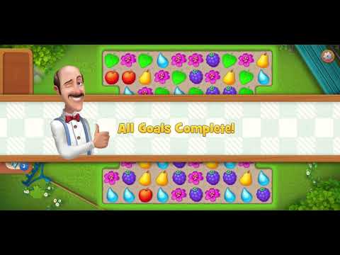 Gardenscapes Level 32 - No Boosters