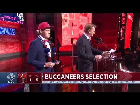 2019 NFL Draft Fifth Pick (#5 Pick Devin White)