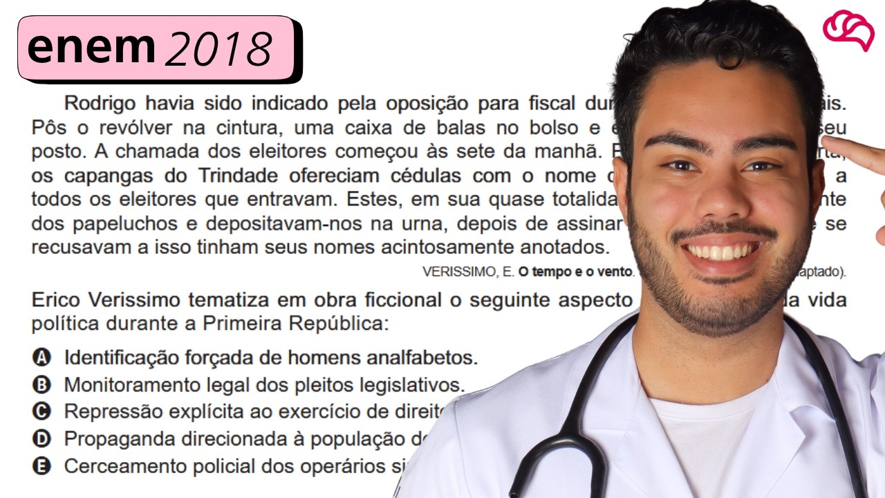 Resolução em Vídeo — Questão 84 ENEM 2018
