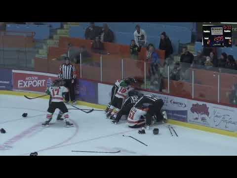 Gabriel Lemieux saute sur Maxime Mathieu pendant son combat contre Christophe Losier!! - 04-11-22