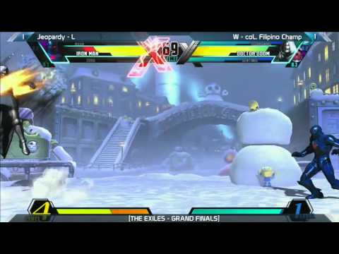 UMVC3: coL. Filipino Champ vs Jeopardy - Grand Finals - The Exiles