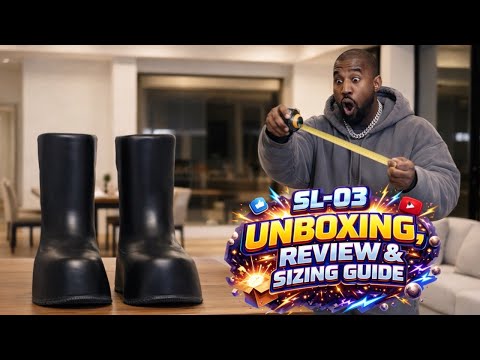 YEEZY SL-03 BOOT - OFFICIAL UNBOXING, REVIEW & SIZING GUIDE
