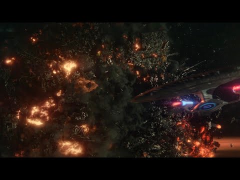 Borg Cube Destruction + Jack's Rescue Scene • Star Trek Picard S03E10