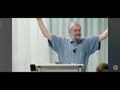 Roger Liebi, charismatic, raises his hands