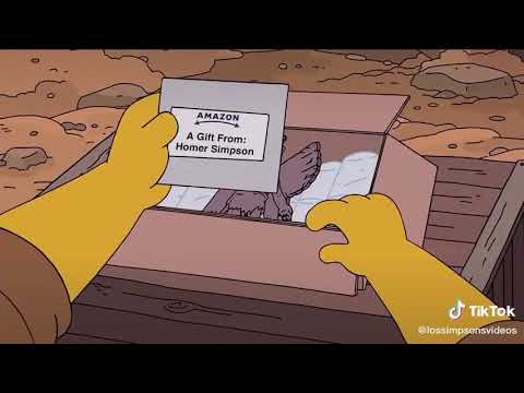 Maggie Simpson y pazuzu casita del horror