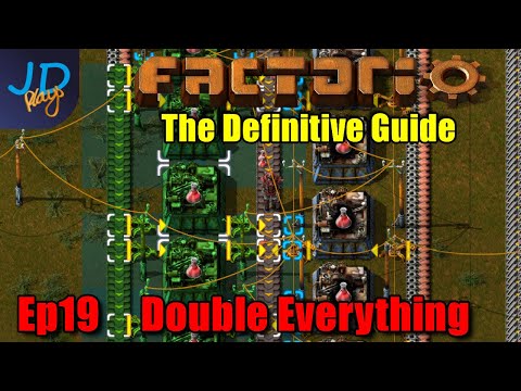 Factorio 1.0 The Definitive Guide Ep19 ⚙️ Double Everything ⚙️ Guide For New Players