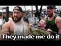 Smelling Salts and Heavy Presses | Crazy Intensity Shoulder Workout with Ryan Shea