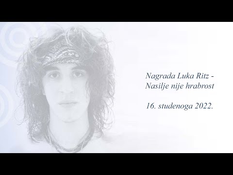 Dodjela nagarada Luka Ritz - Nasilje nije hrabrost