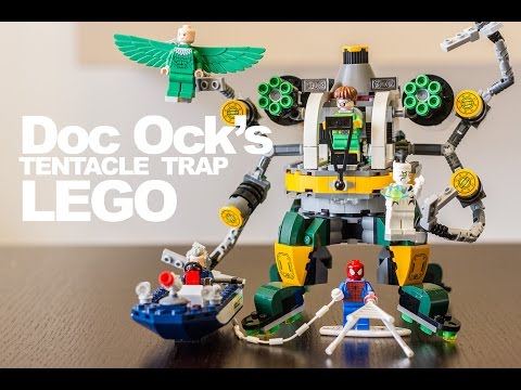 Lego Super Heroes 76059 Spider-Man: Doc Ock's Tentacle Trap - Lego Speed Build