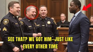 CORRUPT COPS CELEBRATE THEIR VICTORY IN COURT — UNTIL HE REVEALS HE’S THE FBI DIRECTOR!