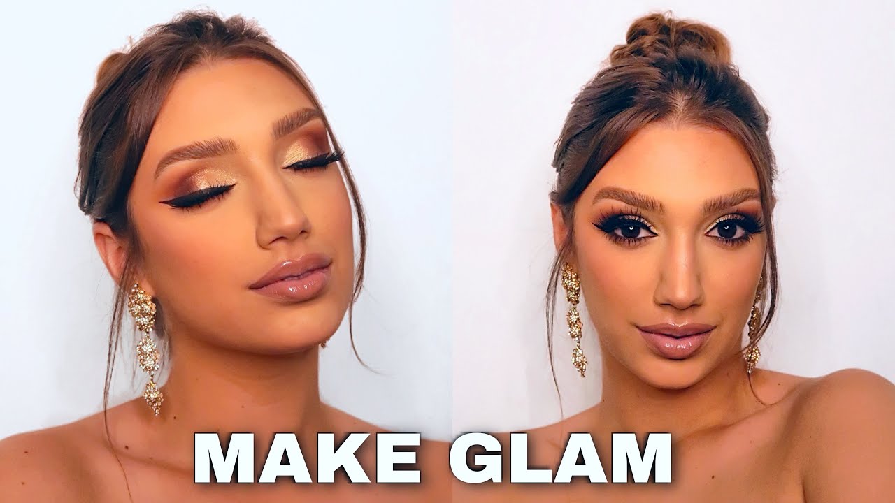 MAQUIAGEM GLAM PARA FESTA | A maquiagem que vai te salvar e te deixar mais linda