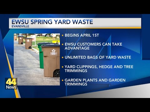 EWSU Spring yard waste program announced