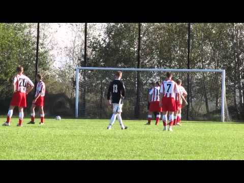 WSP Wodzisław Śląski   MKS Czerwionka Czerwionka Leszczyny 30 09 2012 Gol z karnego dla WSP