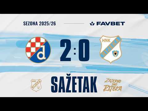 GNK Gradanski Nogometni Klub Dinamo Zagreb 2-0 HNK Hrvatski Nogometni Klub Rijeka