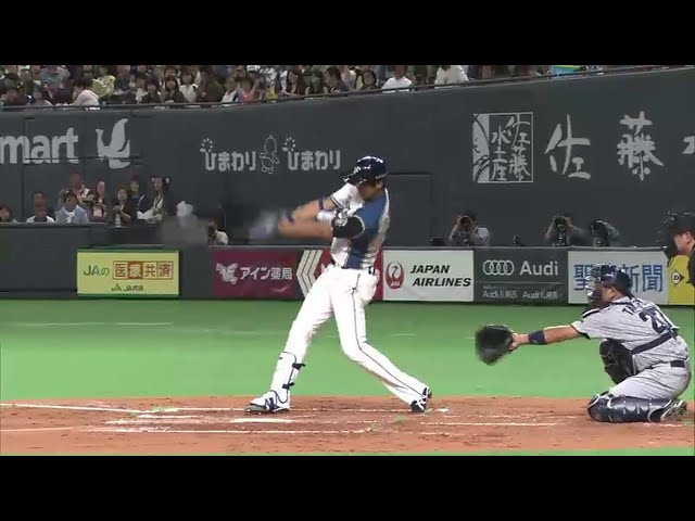 2回裏「リアル二刀流」ファイターズ7番投手・大谷 注目の第1打席は... 2014/5/20 F-D