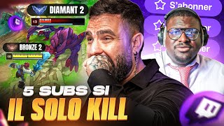 J'offre 5 SUBS à GOLGOO si il SOLO KILL le CHO'GATH DIAMANT 2 (SUICIDE SQUAD S2)