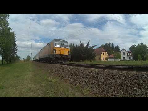 RegioJet Vectron 193.206 v Rokytnici u Přerova_ 1.7.2017