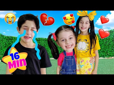 Mimi e Julinha em uma Histórias Engraçada de Uma NOVA IRMÃ e aventuras de Bebês para crianças