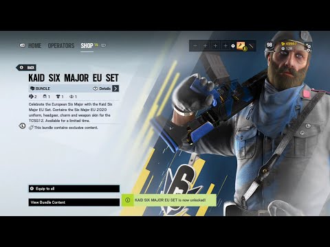 Buying the Kaid EU August Major Set (Rainbow Six Siege)