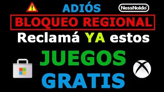 ¡RECLAMÁ RÁPIDO estos JUEGOS GRATIS ¦ Microsoft Store, GOLD ¡SIN RESTRICCIONES!