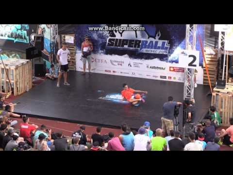 SuperBall 2015 Top 32 Battle -  Yiannos (CYP) vs Tobias (NOR)