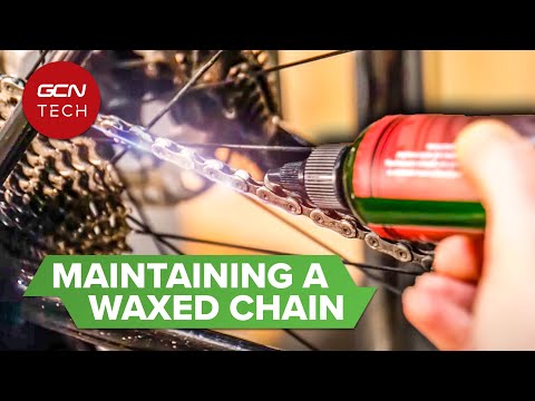 Most Efficient Way To Maintain A Waxed Bike Chain!