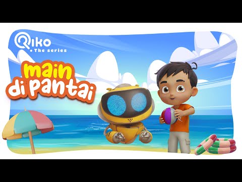 Playing at the Beach - Riko The Series Season 03 - Episode 13