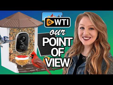 wansview Bird Feeder with Camera-Smart Bird Feeders for Outdoors Solar Powered - WTI product video review