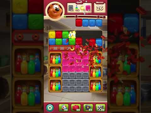 Toon Blast Level 3383 NO BOOSTERS - A S GAMING ✔️