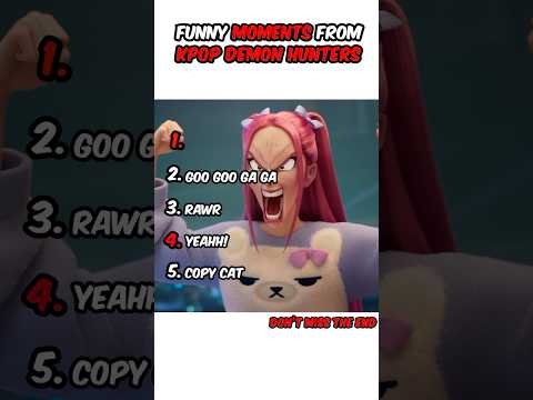 K-pop Demon Hunters Funny Moments