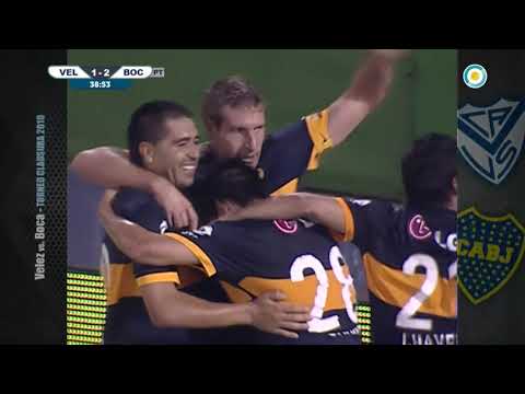 VÉLEZ SARSFIELD 4 BOCA JUNIORS 4 - CLAUSURA 2010 - FECHA 7