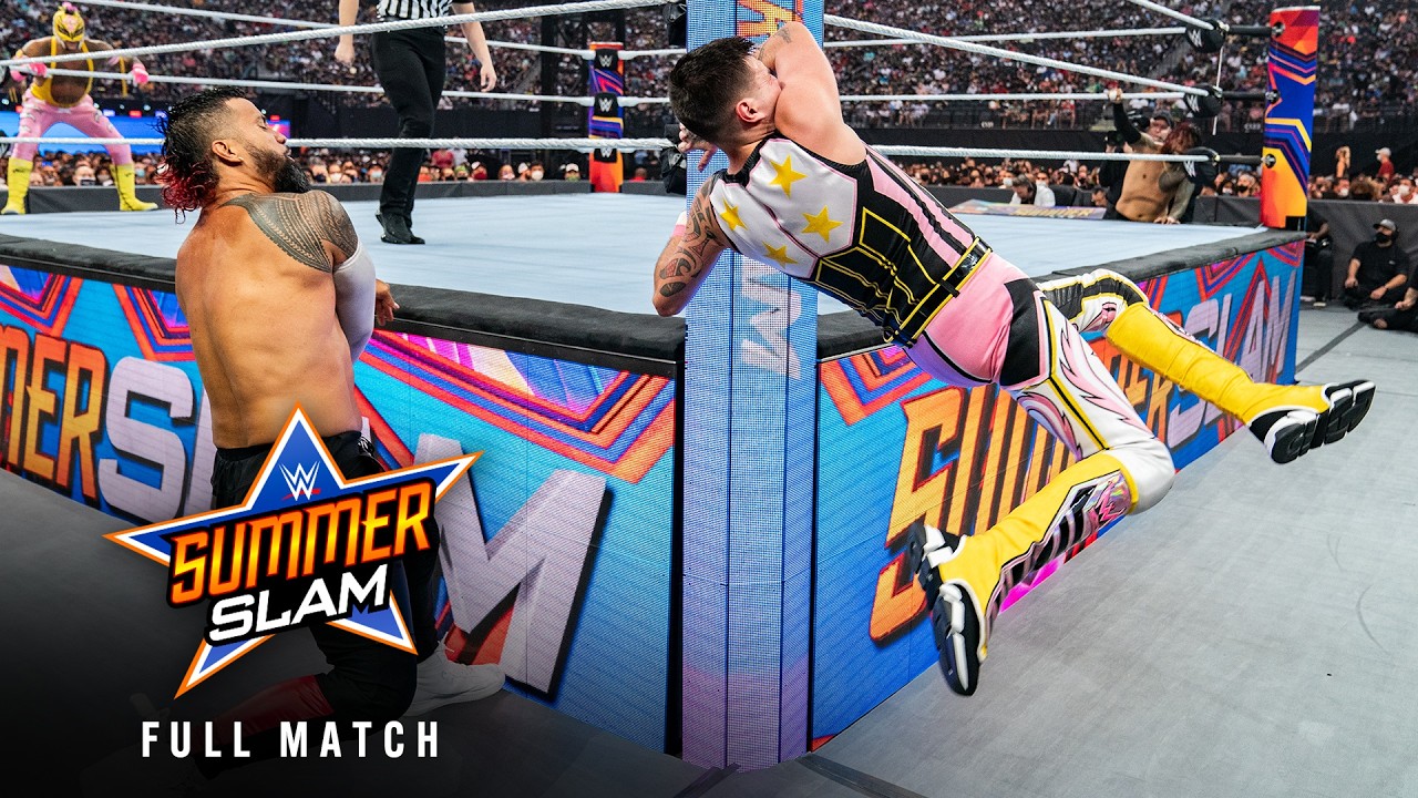 FULL MATCH: The Usos vs. Rey & Dominik Mysterio | SmackDown Tag Team Titles Match: SummerSlam 2021