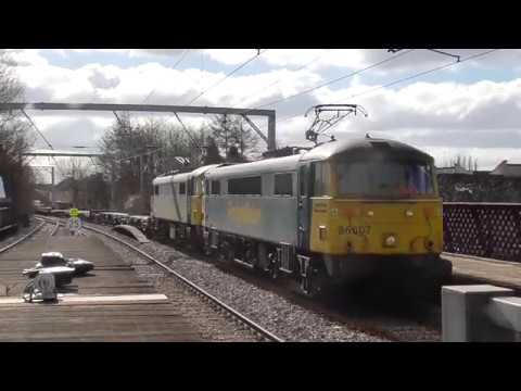 86607/86639: 4S50 06:03 Crewe Basford Hall - Coatbridge FLT | Coatbridge Central (19/03/18)